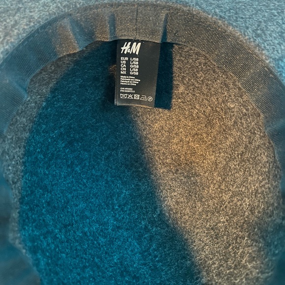 Charcoal wool H&M 100% wool Hat size L - Picture 4 of 4